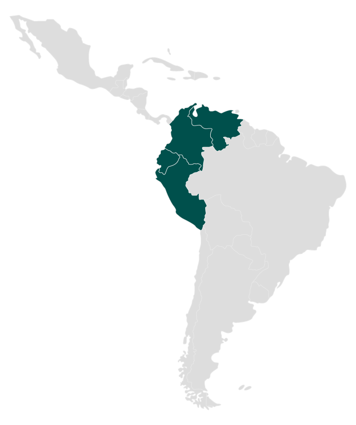 Mapa Andinos